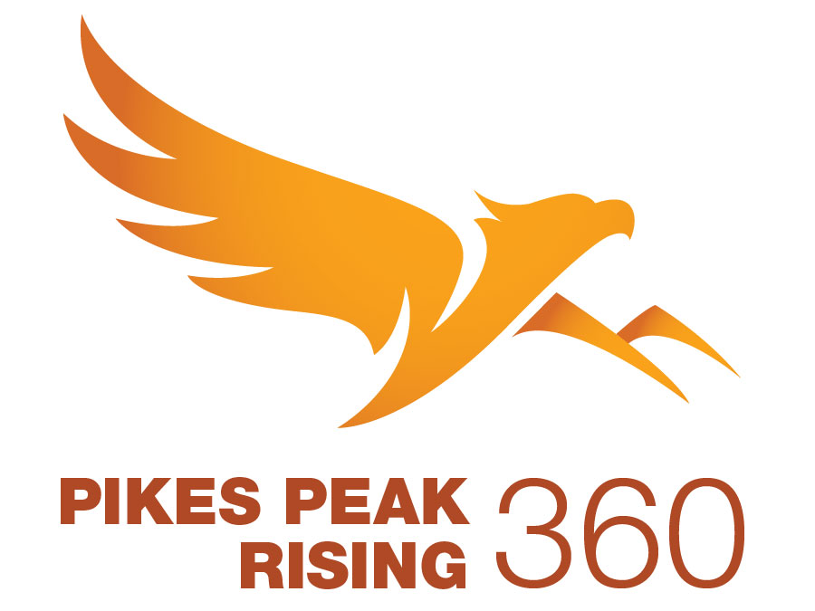 Pikes Peak Rising 360 Logo